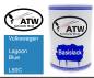 Preview: Volkswagen, Lagoon Blue, L50C: 500ml Lackdose, von ATW Autoteile West.